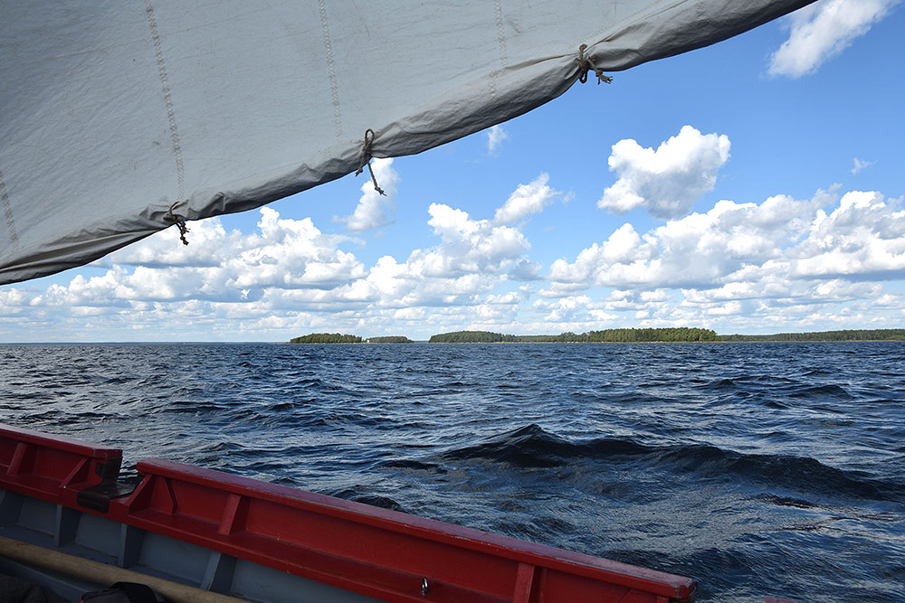 Vyborg Bay sailing