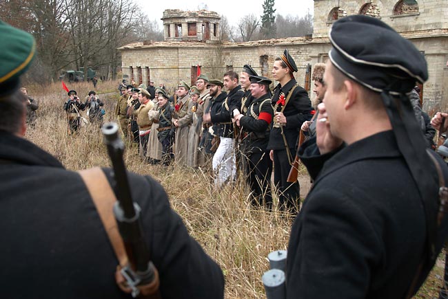 Военно-историческая реконструкция в Гатчине, 12.XI.2011