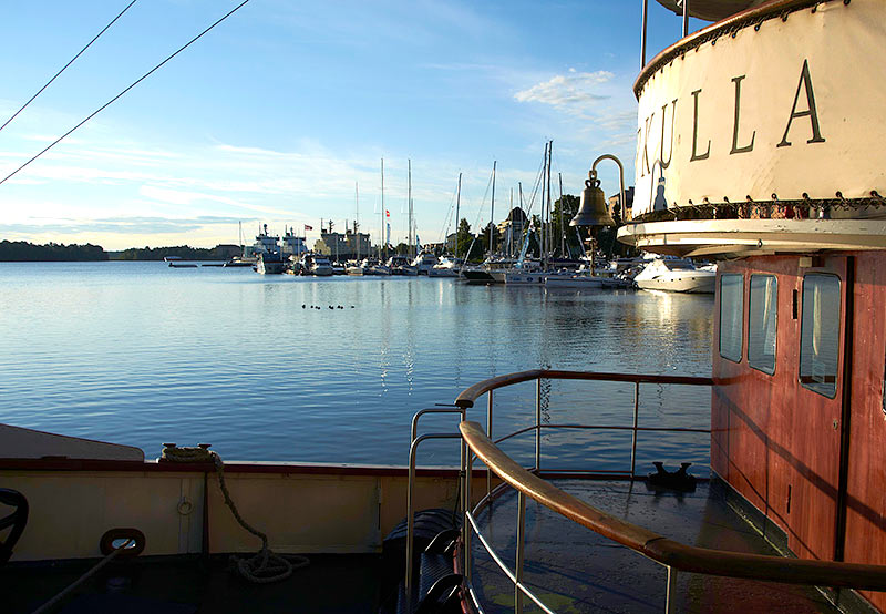 Sailing ships in Helsinki