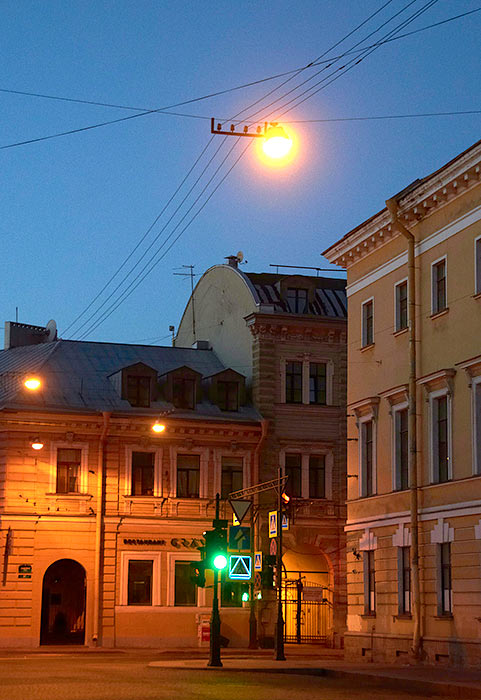 Белая ночь в Санкт-Петербурге
