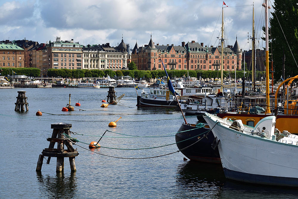 Стокгольм: город и корабли