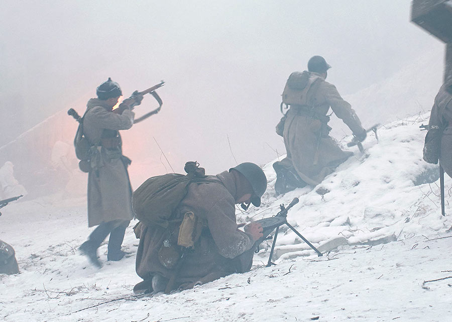 Winter War reenactment